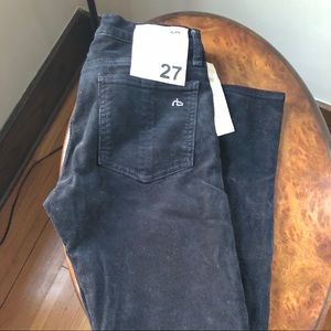 Rag & Bone/JEAN Skinny Corduroy Pants NWT 27